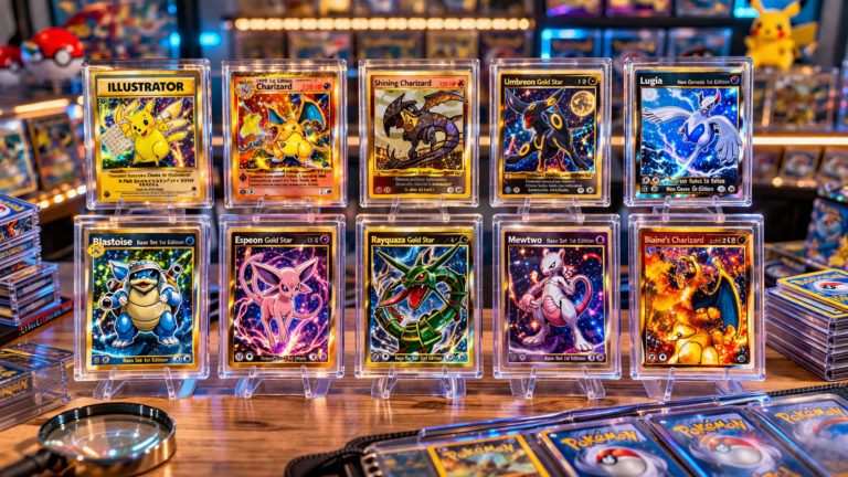 O que é grading de cartas Pokémon: PSA, BGS e CGC explicados