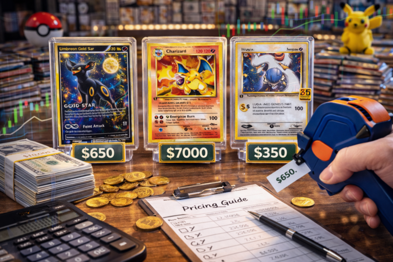 Como precificar e vender cartas Pokémon