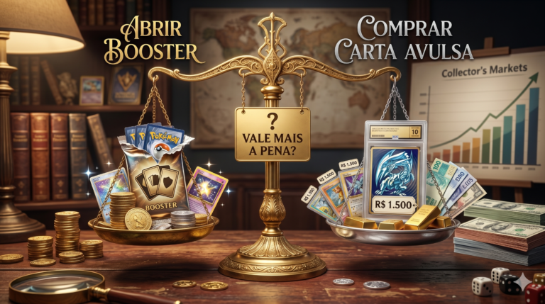 Abrir booster ou comprar carta avulsa: o que vale mais a pena?